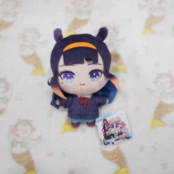 Hololive Ninomae Inanis 5.9" Plush - Round1 Exclusive - Picture 1 of 1